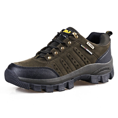 

Military Tactical Boots For Men Leather Waterproof Round Toe Sneakers Mens Combat Desert Casual Shoes Plus Size 36-47