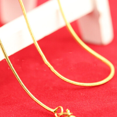 

Chain Genuine Link Necklace Set ChainsLobster Clasps Necklace