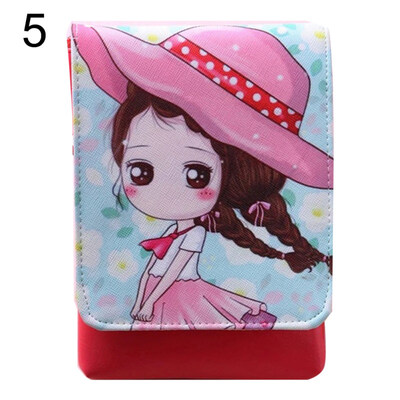 

Fashion Kids Girls Faux Leather Mini Phone Storage Sling Shoulder Crossbody Bag