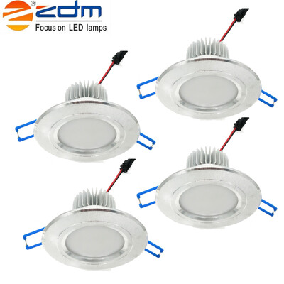 

Zdm 4pcs 5W 400-450LM Led Low Voltage Downlights Warm WhiteCool WhiteNatural White Ac12vAc24v