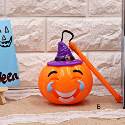 

〖Follure〗Halloween Pumpkin Light Lamp Voice-activated Flashing Decor LED Lantern for Kids