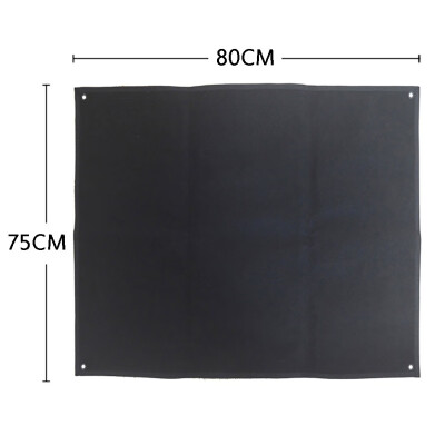 

Black Patch Board DIY Morale Patch Display Frame Tactical Military Cloth Patch Holder Board Chapter Paste Pad 2 sizes