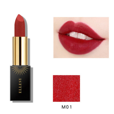 

Matte Lipstick Waterproof Non-stick Cup Long Lasting Easy To Color Silky Velvet Lipstick