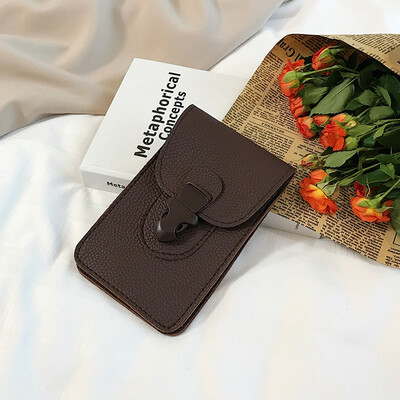 

Tailored Fashion Women Leather Multi-Function Chest Bag Purse Female Handle Phone Package