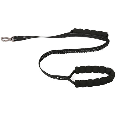 

Large Dog Elastic Bungee Training Leash Dog Anti Pull Shock Absorbing Traction Rope With 2 Control Handles