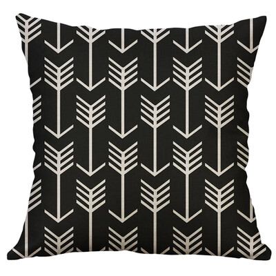 

〖Follure〗Simple Linen Creative Lovely Pillow Cover Pillow Cover Car Pillow Cover