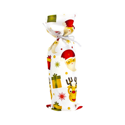 

JPGIF Family Santas wine Bottle Cover Bag Christmas Decoration