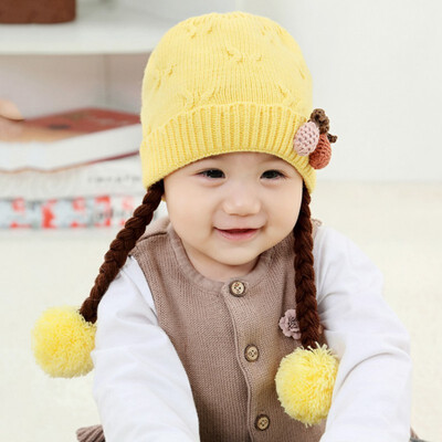 

Baby Hats Knitted Wool Hats Baby Accessories Baby Toddler Clothing Winter Warm Cap