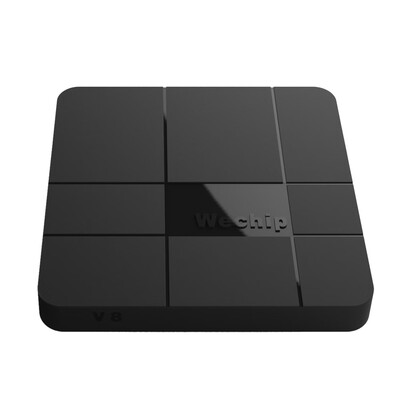 

Wechip V8 Smart Android 712 TV Box Amlogic S905W Quad Core H265 VP9 HDR10 2GB 16GB DLNA WiFi LAN HD Media Player EU Plug
