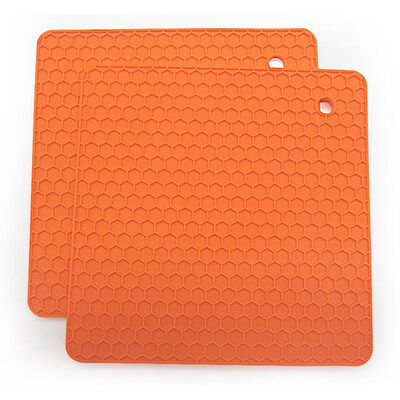 

Heat Resistant Silicone Honeycomb Table Mat Placemat Non-slip Pot Holder Mat UK