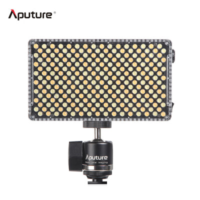 

Aputure AL-F7 Portable LED Video Light Lamp Panel 3200K-9500K Color Temperature CRI95 256pcs LED Beads Adjustable Brightness with