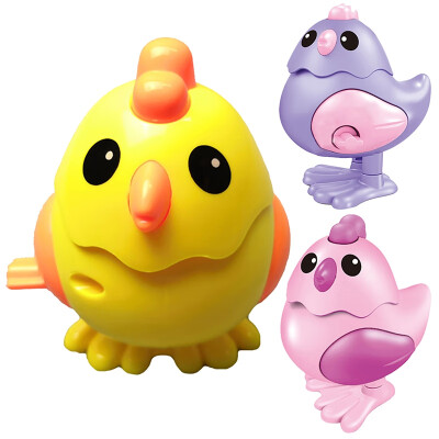 

1PCS New Cute Funny Chicken Kids 2-4Y Educational Toy Clockwork Jumping Walking Chicks Toys For Children Baby Gifts Random Color