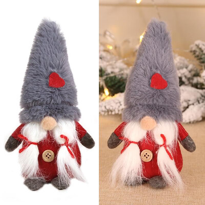 

Christmas Decoration Doll Couple Forest Man Standing Pose Doll Christmas Tree Party Decoration