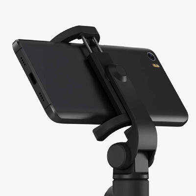 

Xiaomi Black Foldable Tripod Selfie Stick Bt With Wireless Button Shutter Selfie For iOSAndroid