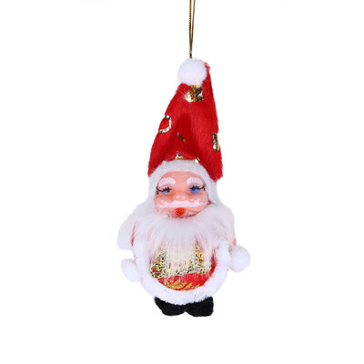 

Tailored 1PC Colorful Christmas Santa Claus Ornaments Xmas Tree Hanging Decoration