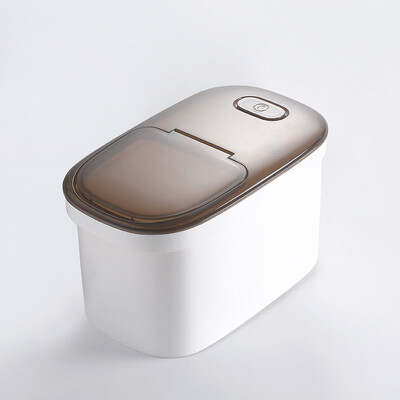 

Homepson Airtight Food Storage Rectangular Container with wheels&Pest control Partitions