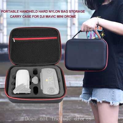 

Siaonvr Portable Handheld Hard NYLON Bag Storage Carry Case For DJI MAVIC Mini Drone