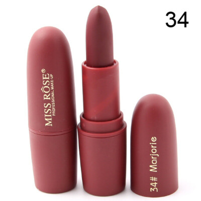 

Natural Sexy Red Lips Matte Velvet Lipstick Pencil Cosmetic Long Lasting Makeup Nude Brown Matte Lipstick Hot Sale
