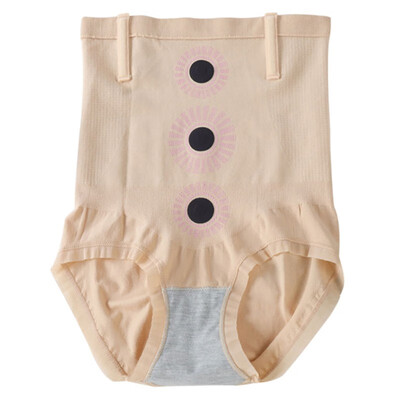 

Solid Color Postpartum Panties Womens Plus Size Seamless High Waist Shapewear Briefs 2019