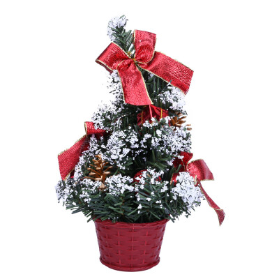 

Toponeto Mini Christmas Tree Ornament Desk Table Festival Xmas Party Decor Gifts 25cm