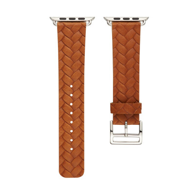 

〖Follure〗Leather Accessory Band Replacement Bracelet Watchband For Apple Watch 42mm BK