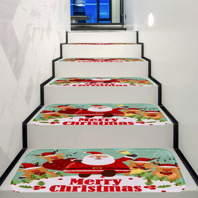 

Tailored Christmas Decoration 1Set StepBasic Non-Slip Coral Fleece Resistant Carpet Stair