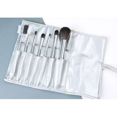 

7 Pieces Makeup Brush Set New 4 color PU Makeup Brush Bag Beauty Makeup Tools