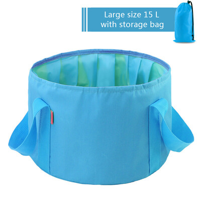

85L 15L Ultra-light Portable Outdoor survival Folding Washbasin Camping Basin Camping Equipment Survival Military Travel Kits