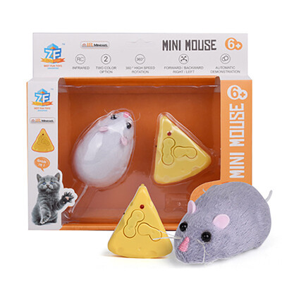 

Siaonvr Wireless Electronic Remote Control Mouse Hot Plug Simulation Toy Mouse