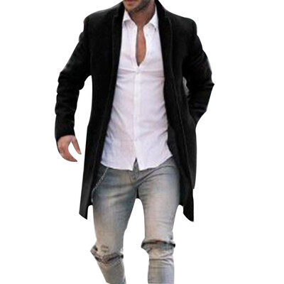 

Autumn Winter Pure Color Long Sleeve Warm Coat Plus Size Casual Cardigan Jackets