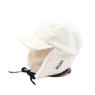 

Women Trapper Hat RANGERS Letter Embroidery Earflap Solid Color Windproof Trooper Winter Warm Hat Ushanka