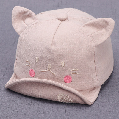 

Kids Summer Hat Baby Girl Boy Cute Soft Baseball Cap Breathable Cartoon Visors Hats