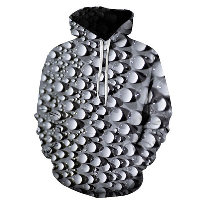 

Tailored Unisex Mens 3D Printing Creative Round Neck Casual Long Shirts Top Blouse