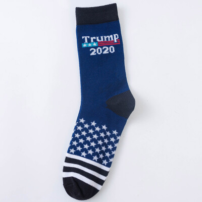 

1 Pair Men Women American President Donald Trump 2020 Cotton Spoof Socks Maga Usa Socks American Flag Striped Socks