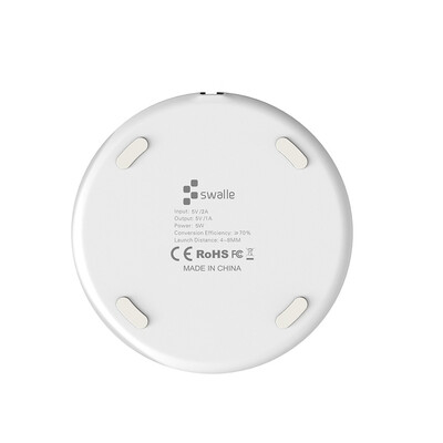 

Swalle ultra-thin ultra-light with indicator light support fast charge universal 5W75W10W15W suitable for iPhone X Xs MAX XR 8