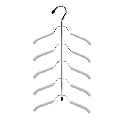 

Multifunctional Non-Slip Storage Rack 5 Layer Wardrobe Shirt Hanger Clothing