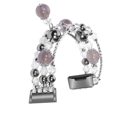 

〖Follure〗Metal Bracelet Jewelry Replacement Wristband With Metal Frame for Fitbit charge3