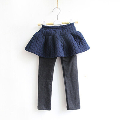 

Spring Autumn Girls Leggings & Skirt Cotton Girls Trousers Children Pants Fashion Skirt Pants Children Clothes