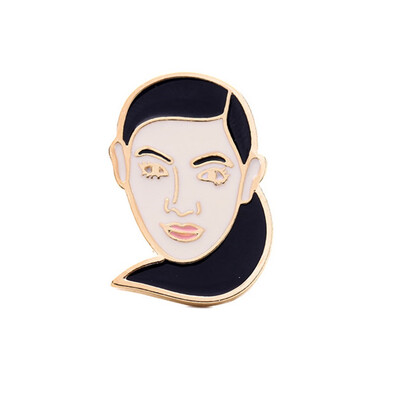 

Cartoon lovers Figure Brooch Fashion Gift Jewelry Trendy Retro Enamel Pins Accessories Wholesale free shipping