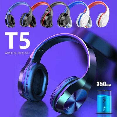 

T5 Bluetooth Headset Wireless Earphone Game Headphones