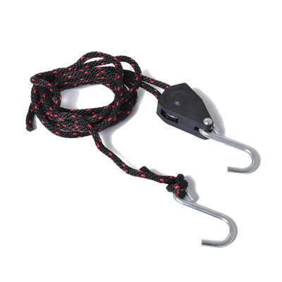 

Kayak Boat Bow Rope Stern Braided Nylon Tie Downs Stainless Steel Adjustable Hanger Safety Rope 25 Meters