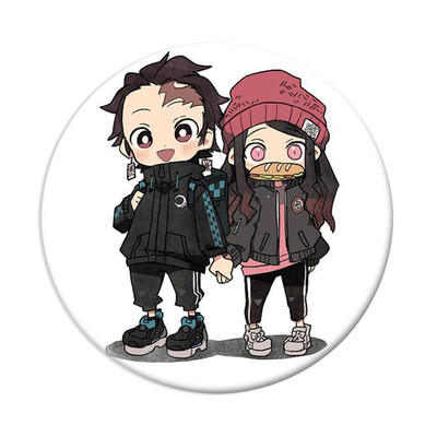 

Demon Slayer Brooch Japanese Anime Brooches & Pins for Clothes Bags Caps&Pencil Cases