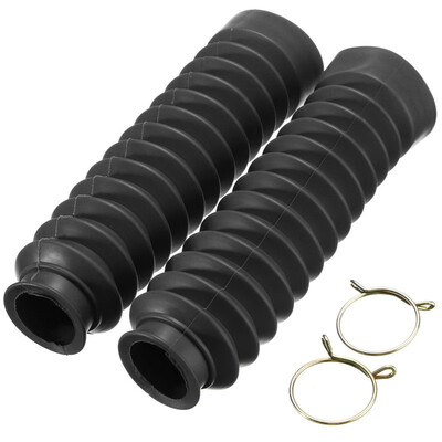 

Universal Motorcycle Rubber Front Fork Cover Dust Gaiters Boots Gaitor for Honda