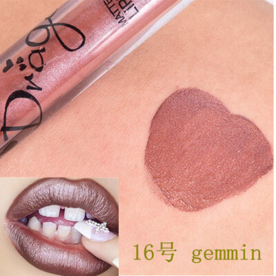 

Lips Matte Lip Gloss Makeup Women Sexy Lips Make up Cosmetics Mate Liquid Lipstick Beauty lipgloss WaterProof Long Lasting