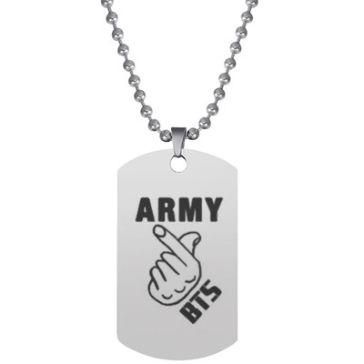 

Kpop Hip Hop Team Bangtan Boys BTS Army Pendant Necklace Hot Gift for Fans
