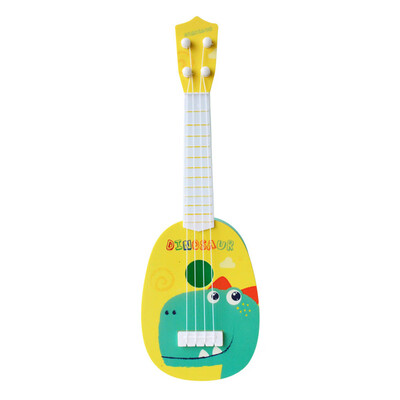 

Siaonvr Kids plastic Toy Sturdy Ukulele Non-toxic Musical Instrument Preschool Music