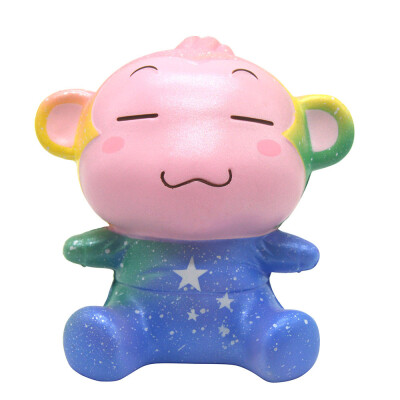 

Tailored 13cm Galaxy Naughty Monkey Cream Scented Squishies Charm Slow Rising Squeeze Toy