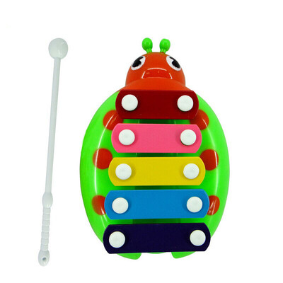 

Tailored Baby Child Kid 5-Note Xylophone Musical Toys Wisdom Development Beetle RD