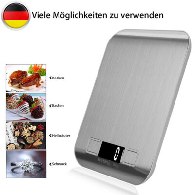 

5kg Household Kitchen Scale Electronic Food Scales Diet Scales Measuring Tool Slim Digital Baking Weighing Scale