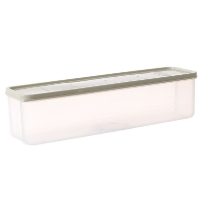 

Large Capacity Airtight Rectangular Pasta Box Noodles Container Kitchen Food Storage Clear Seal Jar Fresh-keeping Case